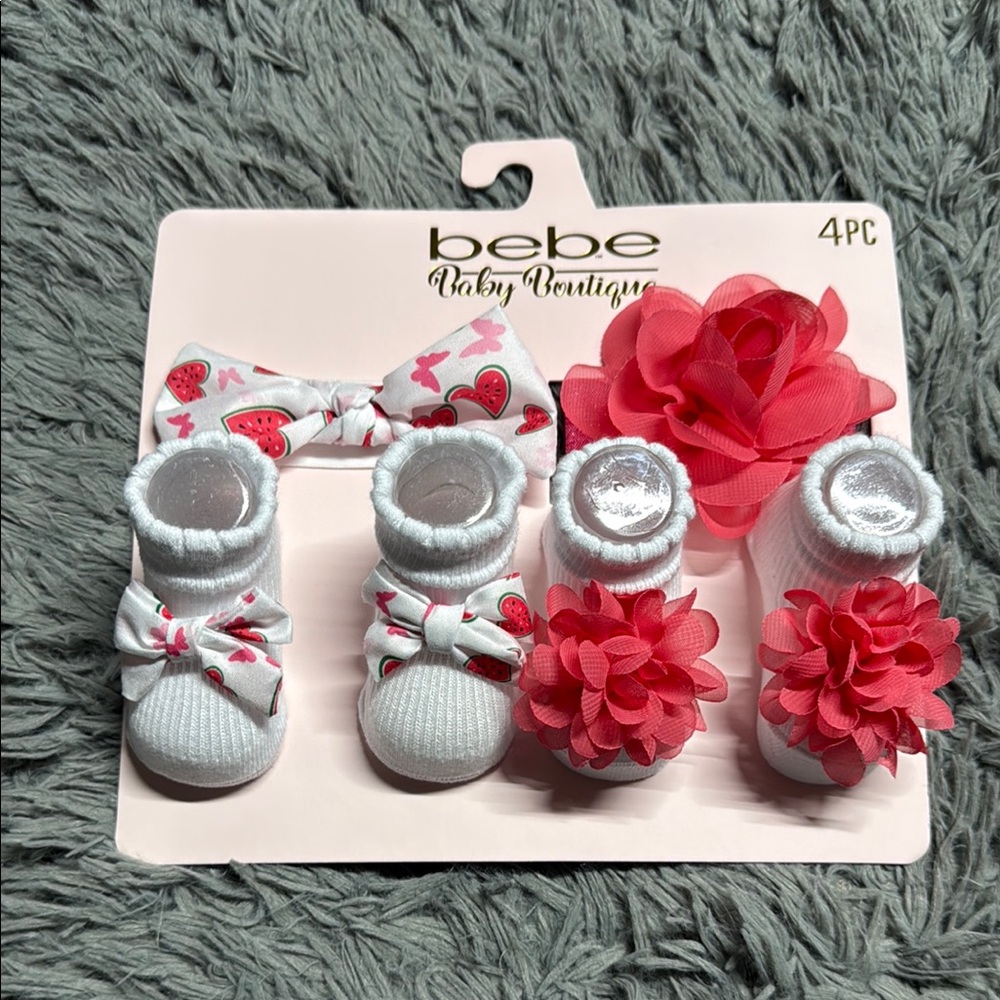 🍉🌺 Bebe Baby Boutique Accesories Set🌺🍉
